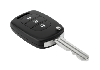 Car Key isolated on white background