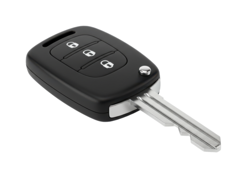 Car Key isolated on white background
