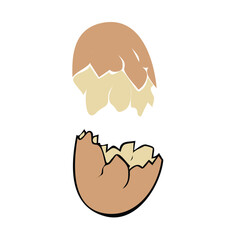 vector illustration of an egg