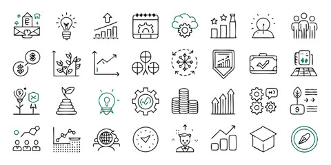 vector-set-of-maternity-line-icons--contains-icons Vector Line Icons Pack –Clean and Modern Designrk