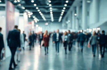Exploring Crowds: A Glimpse into Anonymous Convention Movement Dynamics in Modern Exhibition Halls