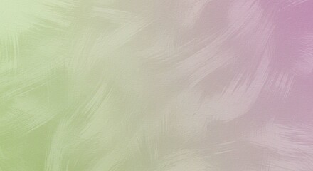 Abstract Pastel Green and Lavender Swirl Paint Texture Background