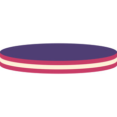 Colorful Podium Stage