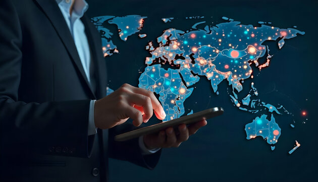 trump tariff,Made in USA and Made in China, Concept of sea and maritime trade and trade war due to tariffs.