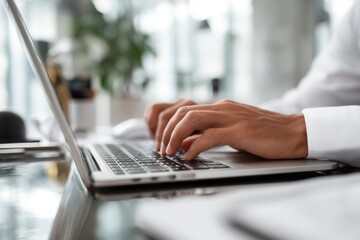 Efficiently Typing on Laptop Keyboard, Improving Skills for Fast and Accurate Document Creation.