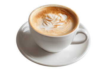 Coffee art indoor close-up