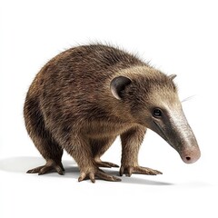 Fototapeta premium Photo of Anteater Isolated on white background, high quality,