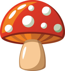 mushroom vector art 