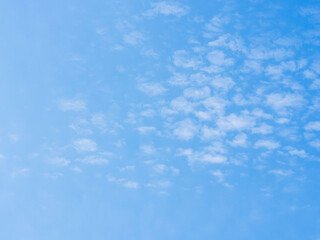 4月の山から　青空と雲05