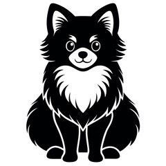 vector illustration of a dog