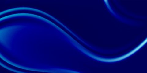 blue abstract background with light waving element. modern trendy design