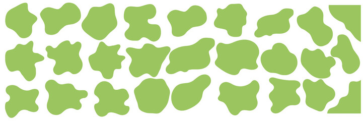green speech bubbles transparent background