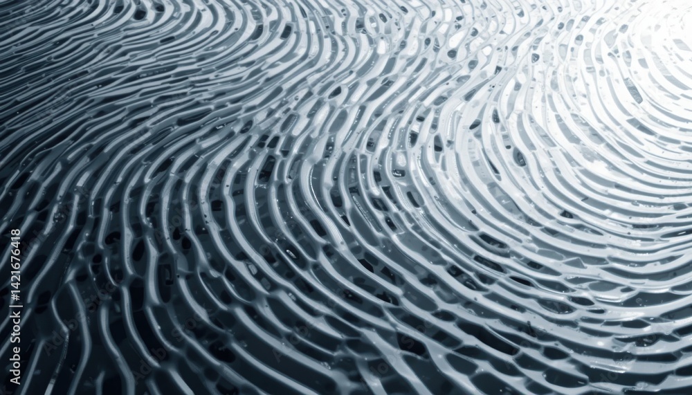 Poster rippling water patterns nature scene abstract visuals calm environment aerial view serenity concept 