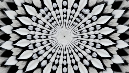 Fototapeta premium Floral mandala design creation digital art abstract pattern colorful environment top view symmetry concept for visual inspiration