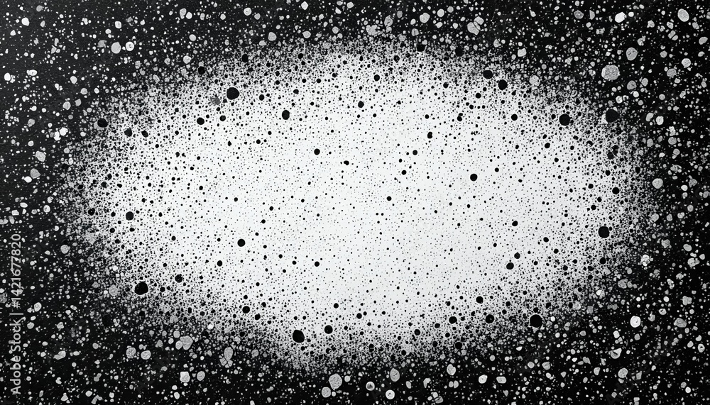 Poster cosmic explosion of stars and galaxies abstract art digital canvas universe wide view space explorat