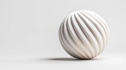 white egg on white background