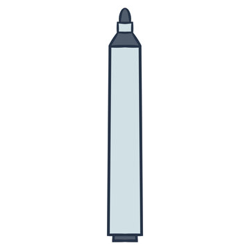 spidol stationery vector illustration. board marker cartoon