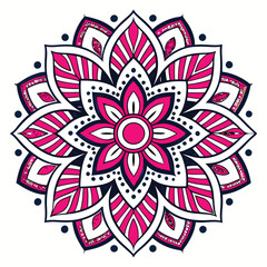 vector illustration of a flower