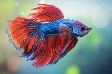 Fototapeta premium siamese fighting fish