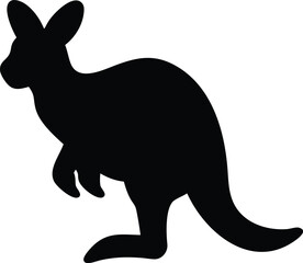 Kangaroo silhouette
