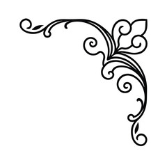 egyptian inspired border ornament with papyrus motifs