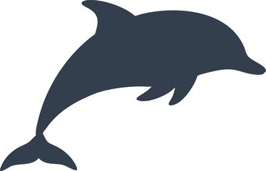 Eommon dolphin line art 