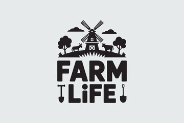 Obraz premium farm life illustration vector