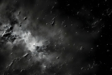 Dark Nebula Cosmic Dust and Stars in Deep Space