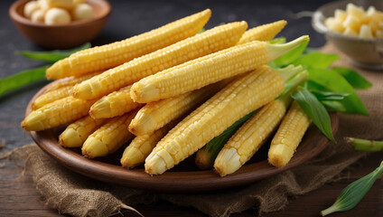 Tasty Baby Corn for Healthy Dishes and Snacking