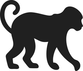Monkey shilhouette