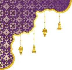 Islamic Corner Decoration