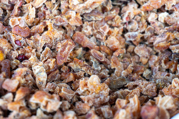 Dried quince in honey syrup