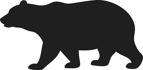 Bear silhouette 