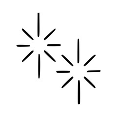 sparkle and shine symbol vector