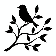 bird on branch