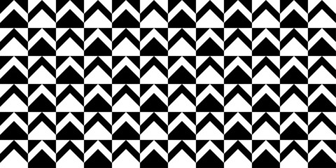 black and white chevrons. The chevrons are arranged in a grid-like formation, creating a visually dynamic and geometric design.