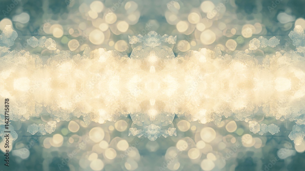 Poster captivating abstract art featuring a blurry background with a blurry pattern creating a soft ambient
