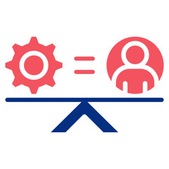Work-Life Balance Icon