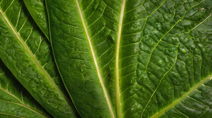 green leaf background