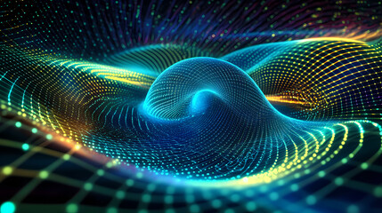 digital laser particles