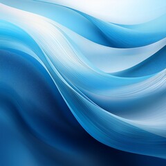 Fototapeta premium Minimalistic Cold Gradient Background with Ice Blue Abstract Waves and Subtle Texture