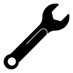 wrench vector illustration