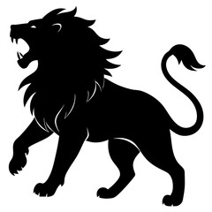 vector illustration of a lion