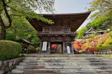 寺の門