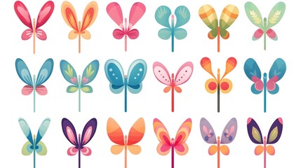 Versatile Vector Rabbit Ears Collection for Stylish Decorative Designs