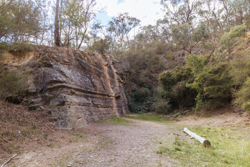 Warrandyte State Reserve Gold Memorial in Melbourne Australia