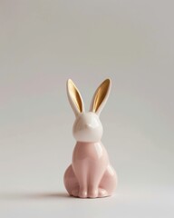 Obraz premium Cute Bunny Advertising Layout