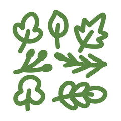 Leaf icon design vector illustration