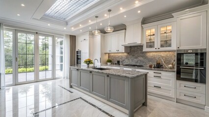 modern kitchen interior