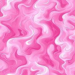 Abstract Pink and White Fluid Swirls